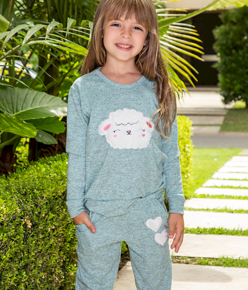 Pijama infantil LOVELY Plus size FW - Bianca Secreta