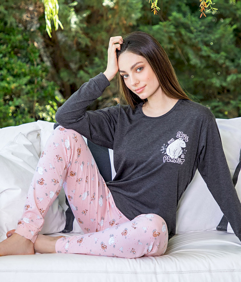 Pijama PLANET - Bianca Secreta