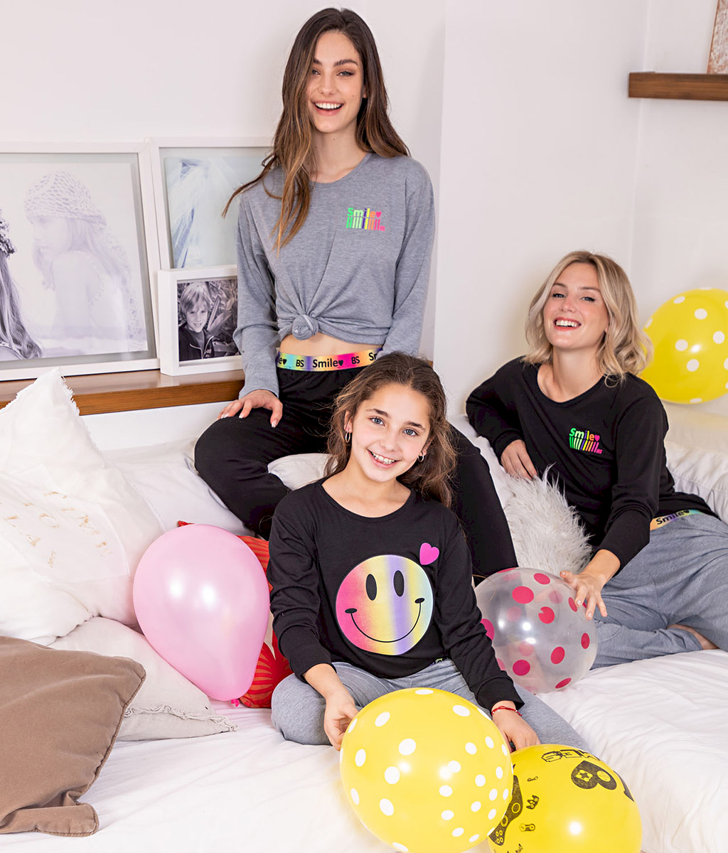 Pijama SMILE kids FW - Bianca Secreta
