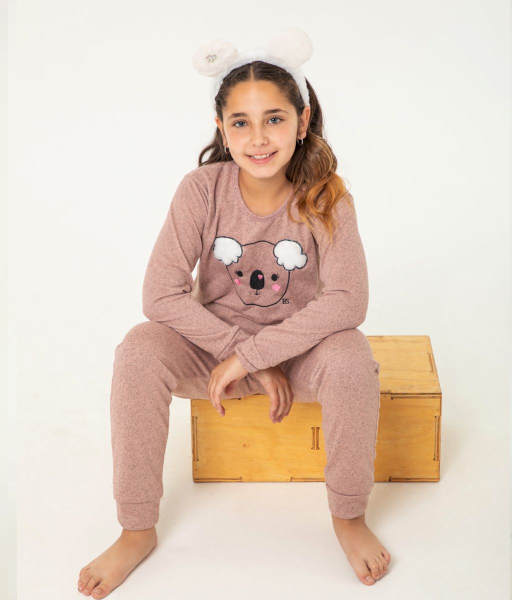 Pijama infantil KOALA Plus Size FW - Bianca Secreta