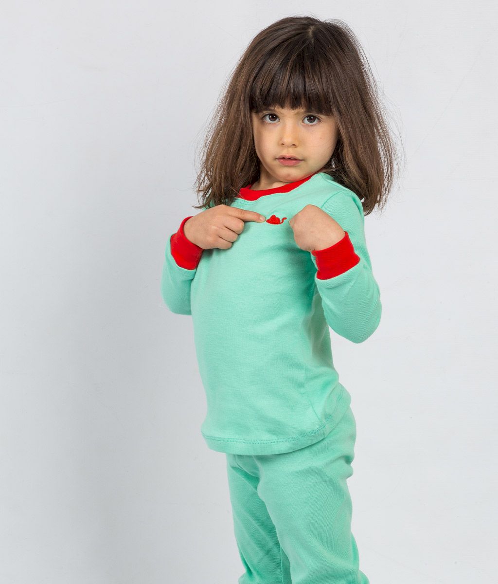 Pijama Infantil MACHICU GREEN - Machicu