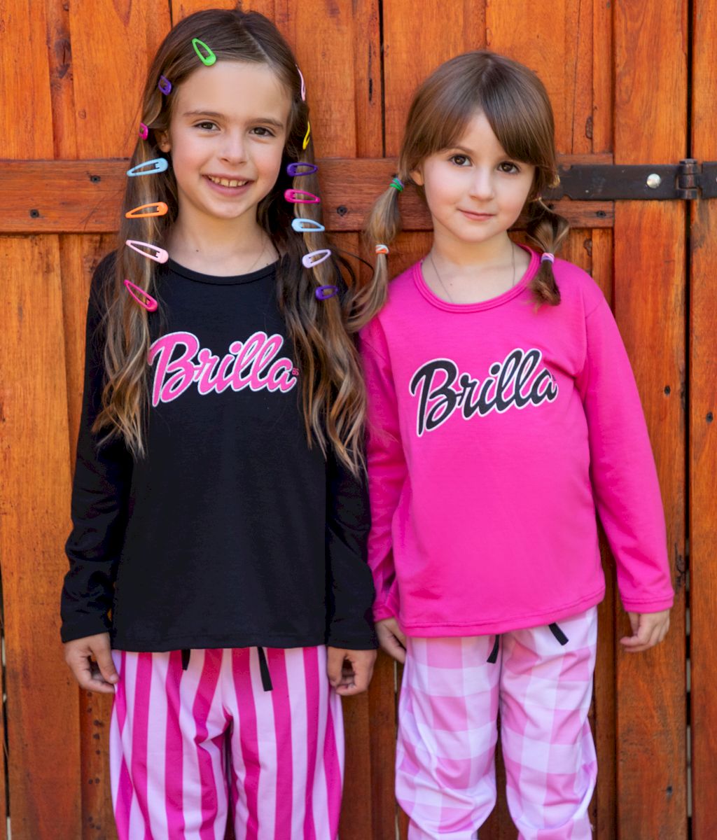 Pijama Infantil BRILLA Plus Size AW - Bianca Secreta